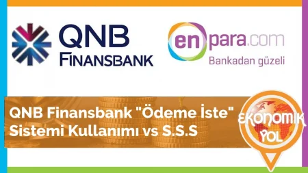 QNB Finansbank Ödeme İste